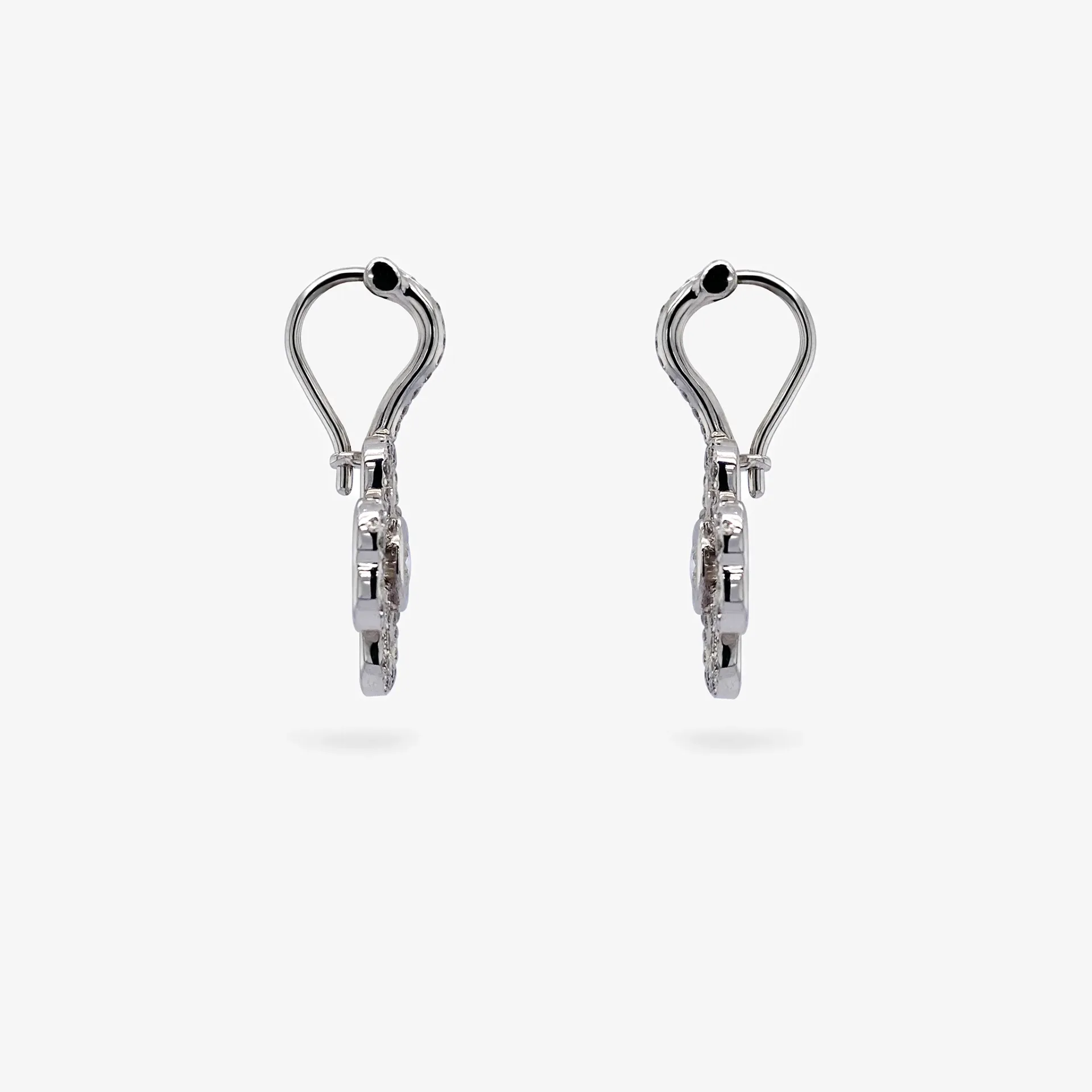 [CFDAB-E-GW-DIWIT-2.5-10014] Earring drop flower