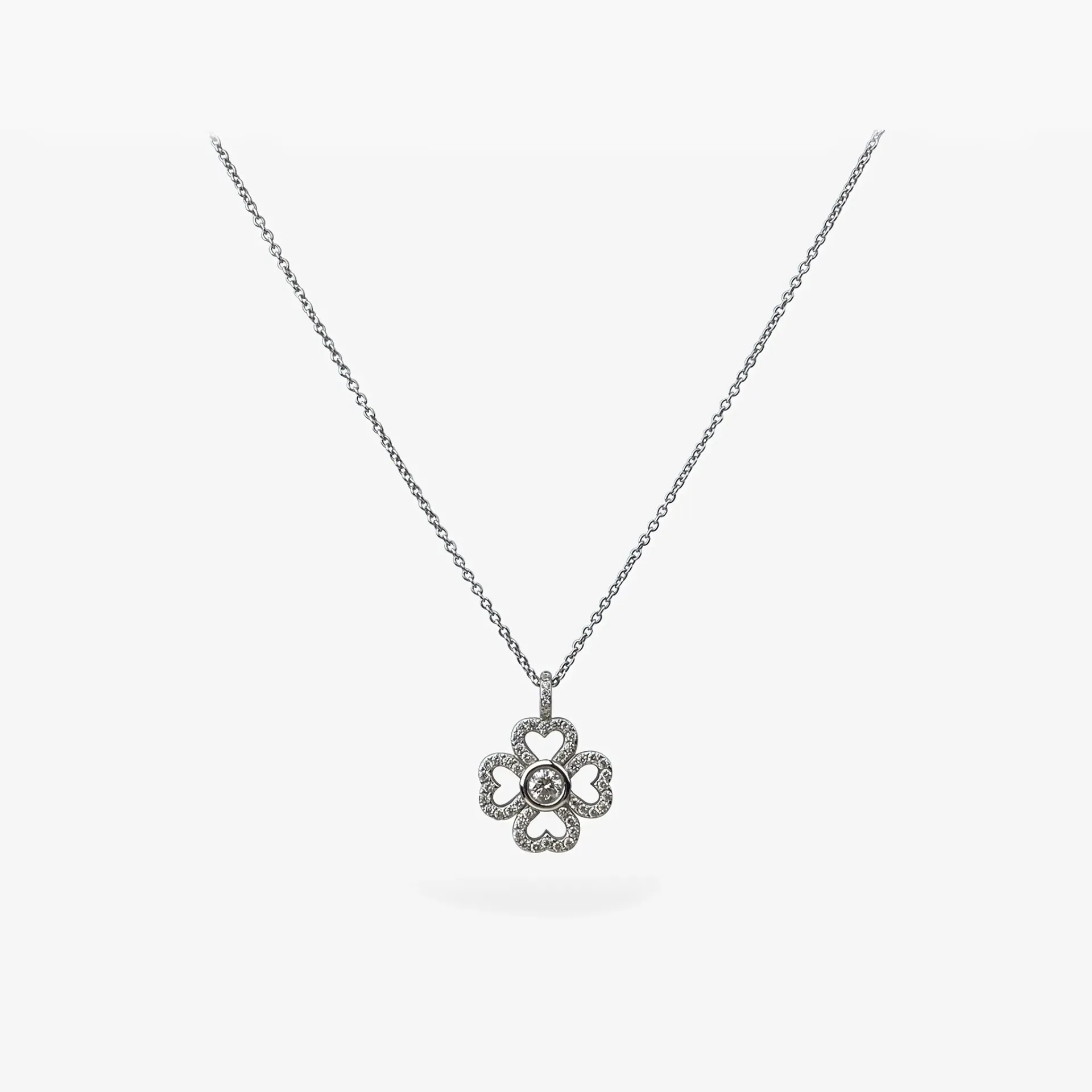 Necklace 4 leaf clover