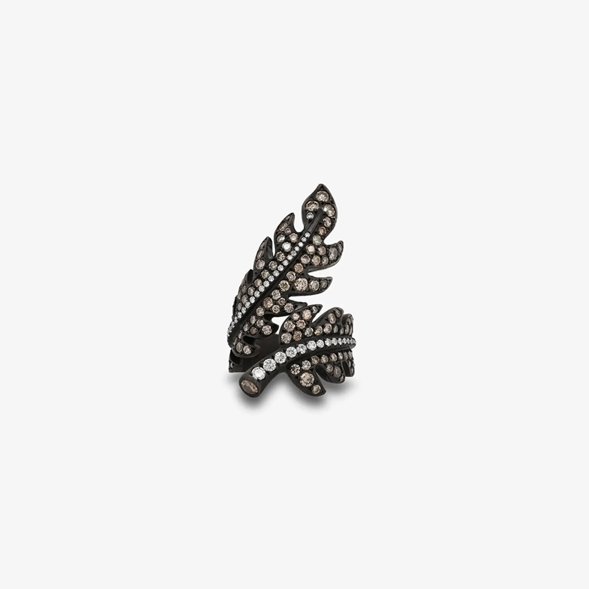 Ring chunky leaf 