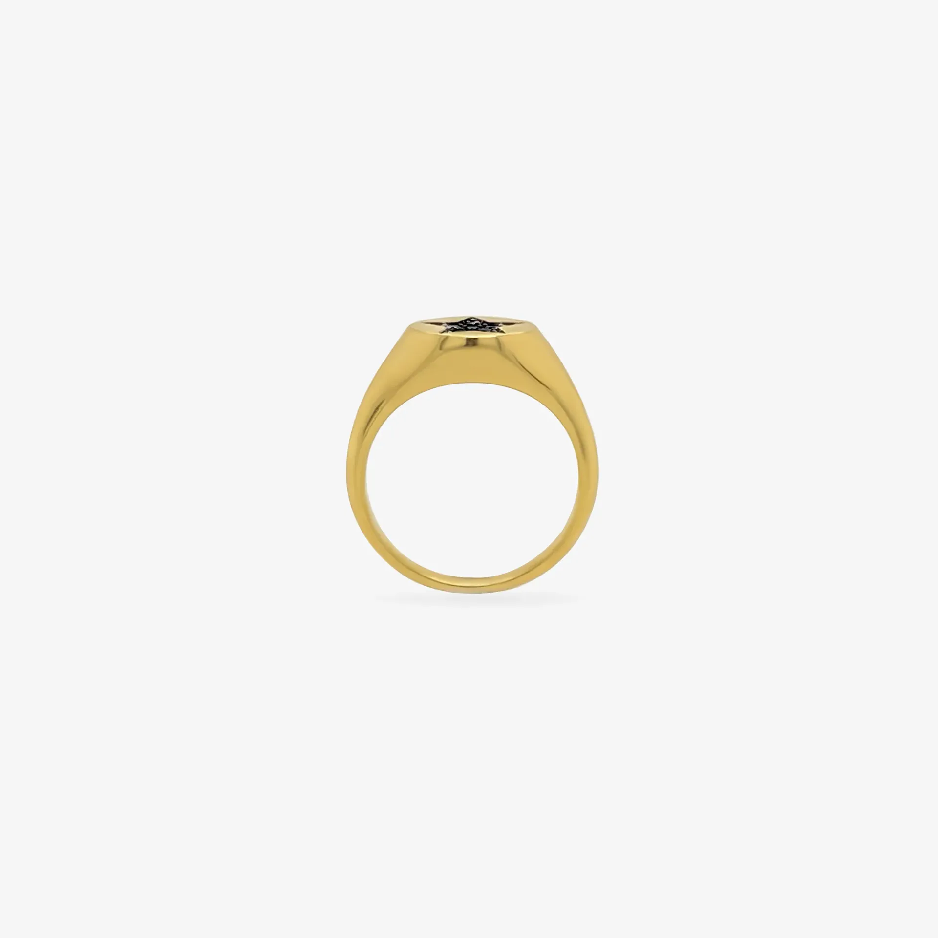 Ring small signet star 