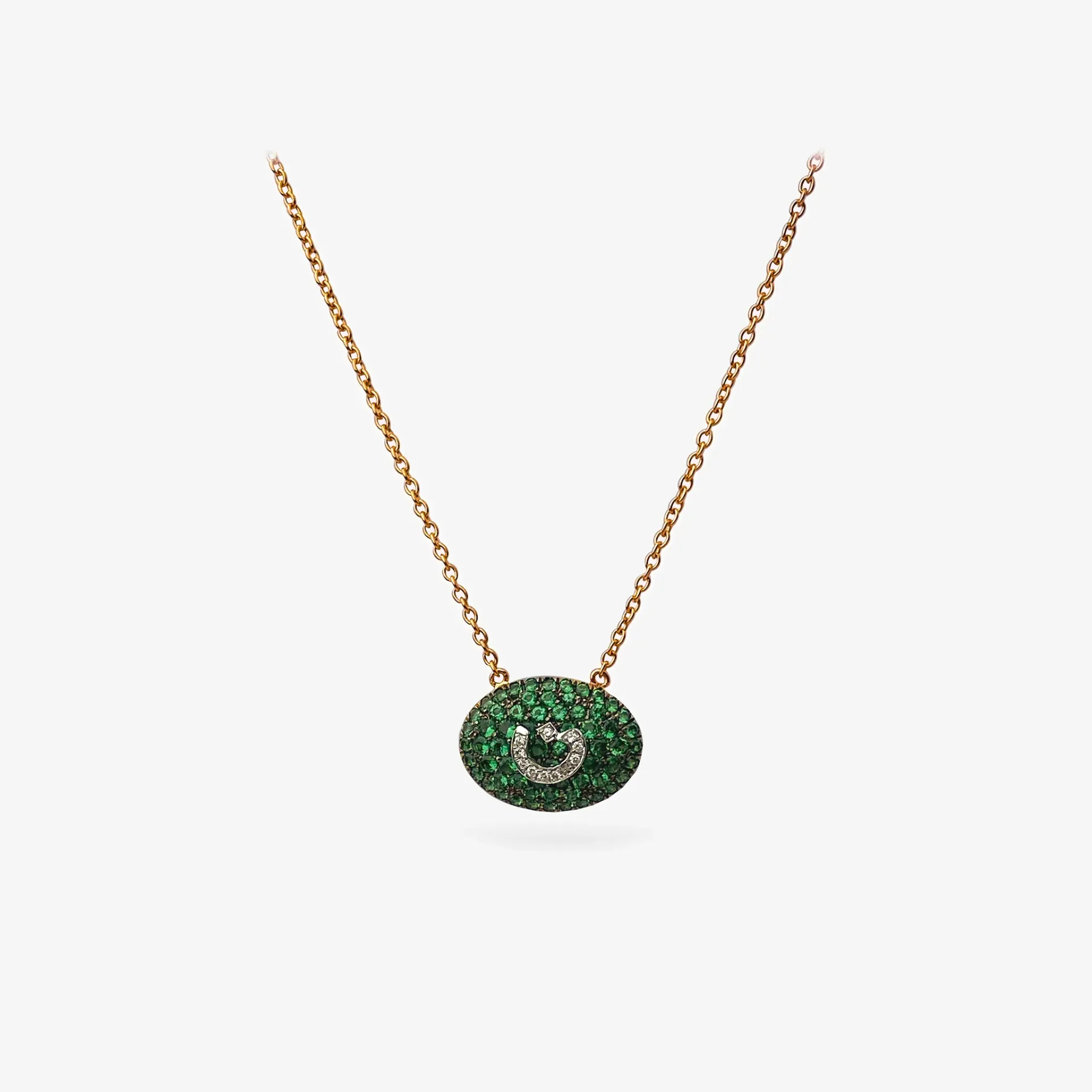 [CFDAB-N-GR-CSGRN-42-10026] Necklace calligraphy